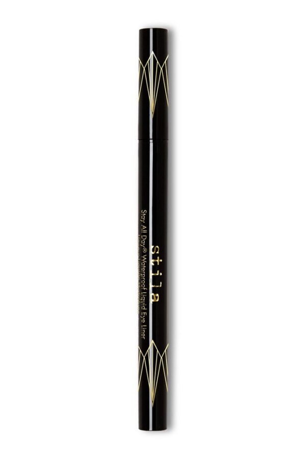 stila Waterproof Liquid Eye Liner, Stay All Day Makeup with Fine Brush Tip Lasting Satin Finish, Smudge-Proof & Transfer-Resistant