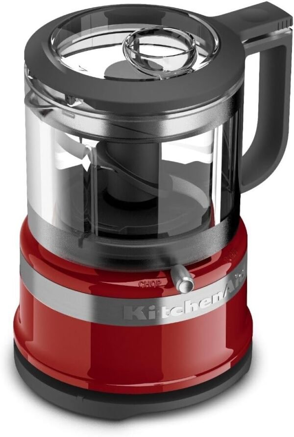 KitchenAid KFC3516ER 3.5 Cup Food Chopper, Empire Red - Image 3